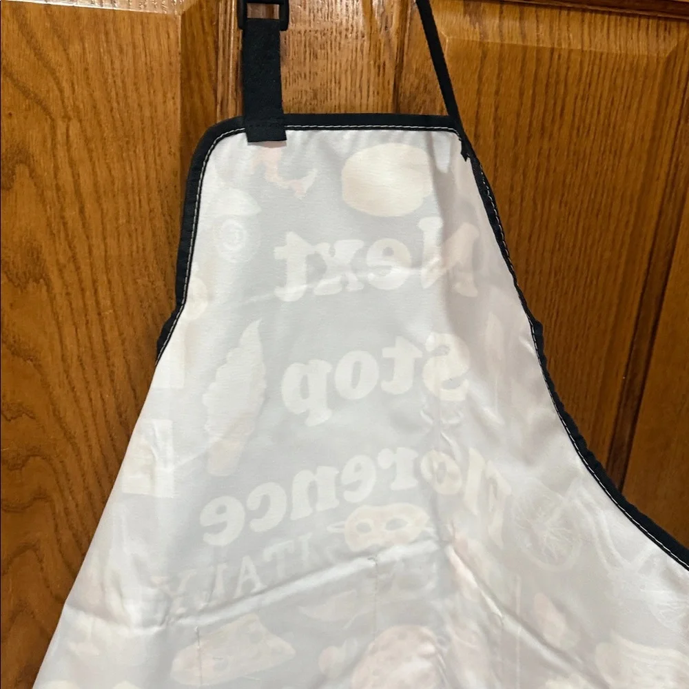 Colorful Kitchen Apron with Italian Theme